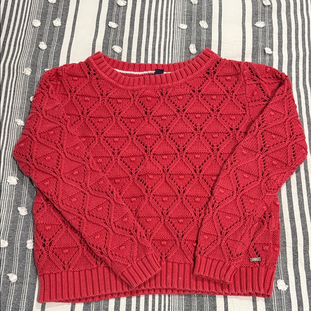 Tommy Hilfiger Textured Crew Neck Sweater